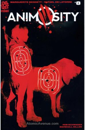 Animosity 8 published by AfterShock with cover art by Rafael De Latorre