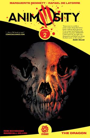 Animosity TPB 2 published by AfterShock with cover art by Rafael De Latorre