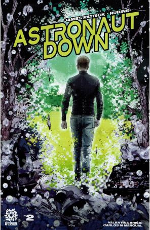 Astronaut Down 2 published by AfterShock with cover art by Rubine