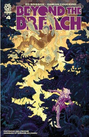 Beyond the Breach 4 published by AfterShock with cover art by Damian Couceiro