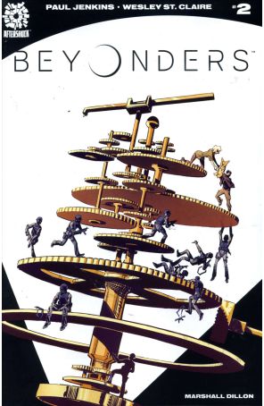 Beyonders 2 published by AfterShock with cover art by Claire Wesley St.