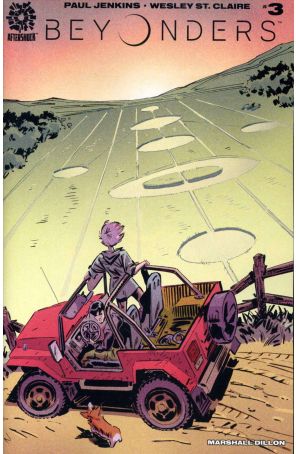 Beyonders 3 published by AfterShock with cover art by Claire Wesley St.