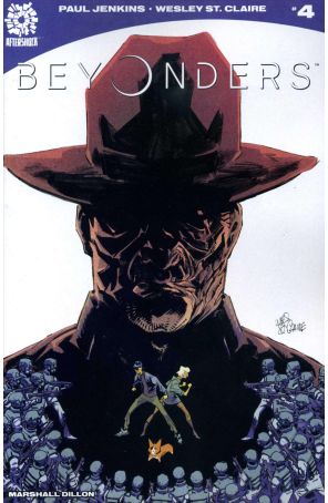 Beyonders 4 published by AfterShock with cover art by Claire Wesley St.