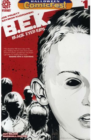 Black-Eyed Kids 1D published by AfterShock with cover art by Francesco Francavilla