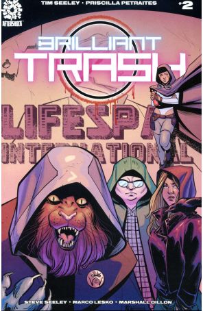 Brilliant Trash 2A published by AfterShock with cover art by Mike Norton