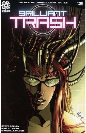 Brilliant Trash 2B published by AfterShock with cover art by Priscilla Petraites