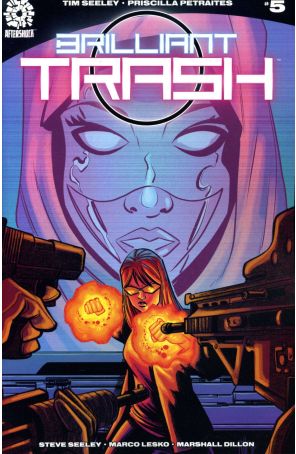 Brilliant Trash 5 published by AfterShock with cover art by Mike Norton
