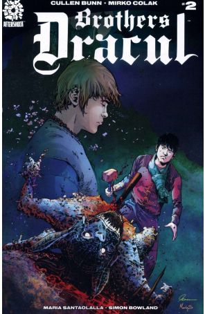Brothers Dracul 2 published by AfterShock with cover art by Mirko Colak