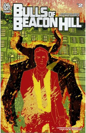 Bulls of Beacon Hill 2 published by AfterShock with cover art by Andy MacDonald