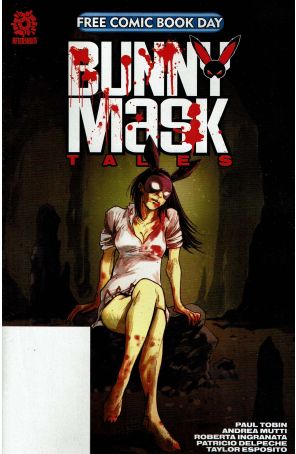 Bunny Mask Tales FCBD 2022 published by AfterShock with cover art by Andrea Mutti
