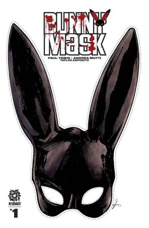 Bunny Mask 1B published by AfterShock with cover art by Andrea Mutti