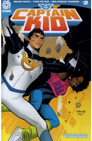 Captain Kid 2 published by AfterShock with cover art by Wilfredo Torres