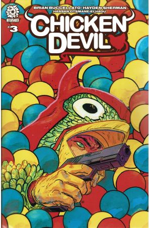 Chicken Devil 3 published by AfterShock with cover art by Hayden Sherman