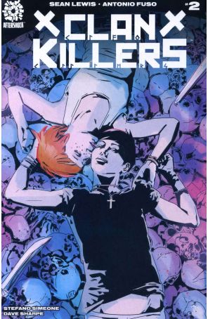 Clankillers 2 published by AfterShock with cover art by Antonio Fuso