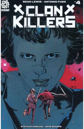 Clankillers 4 published by AfterShock with cover art by Antonio Fuso