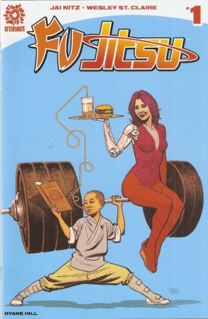 Fu Jitsu 1B published by AfterShock with cover art by Greg Smallwood