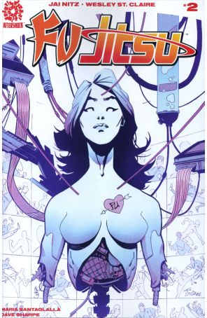 Fu Jitsu 2 published by AfterShock with cover art by Claire Wesley St.