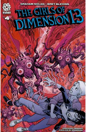 The Girls of Dimension 13 4 published by AfterShock with cover art by Bret Blevins