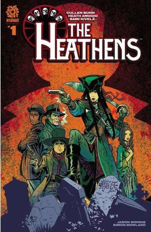 The Heathens 1 published by AfterShock with cover art by Sami Kivelä