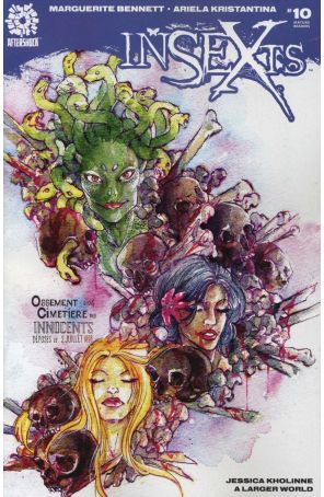 Insexts 10 published by AfterShock with cover art by Ariela Kristantina