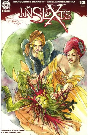 Insexts 12 published by AfterShock with cover art by Ariela Kristantina
