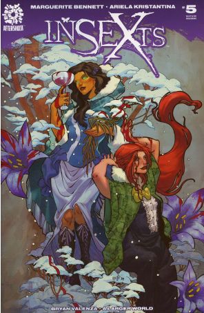 Insexts 5 published by AfterShock with cover art by Ariela Kristantina
