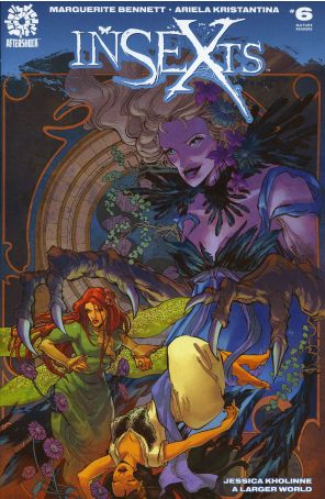 Insexts 6 published by AfterShock with cover art by Ariela Kristantina