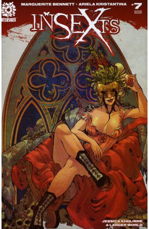 Insexts 7 published by AfterShock with cover art by Ariela Kristantina