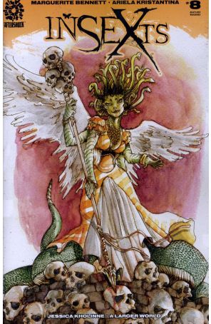 Insexts 8 published by AfterShock with cover art by Ariela Kristantina