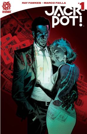Jackpot (Aftershock) 1A published by AfterShock with cover art by Andrew Robinson