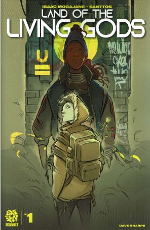 Land of the Living Gods 1 published by AfterShock with cover art by Santtos