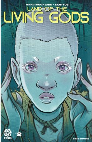 Land of the Living Gods 2 published by AfterShock with cover art by Santtos