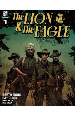 The Lion and the Eagle 1 published by AfterShock with cover art by Tim Bradstreet
