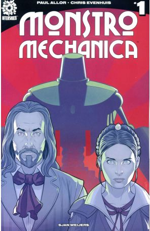Monstro Mechanica 1A published by AfterShock with cover art by Chris Evenhuis