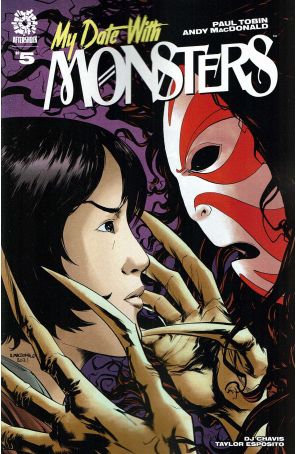 My Date With Monsters 5 published by AfterShock with cover art by Andy MacDonald