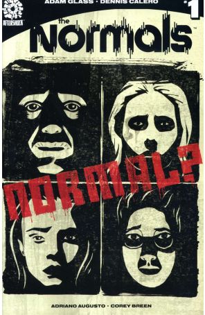 Normals 1 published by AfterShock with cover art by Dennis Calero