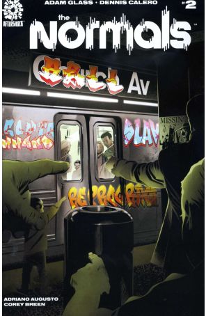Normals 2 published by AfterShock with cover art by Dennis Calero