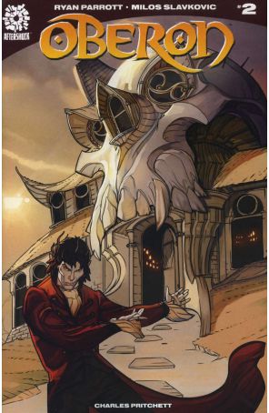 Oberon 2 published by AfterShock with cover art by Milos Slavkovic
