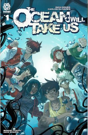 The Ocean Will Take Us 1 published by AfterShock with cover art by Carlos Olivares