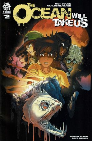 The Ocean Will Take Us 2 published by AfterShock with cover art by Carlos Olivares