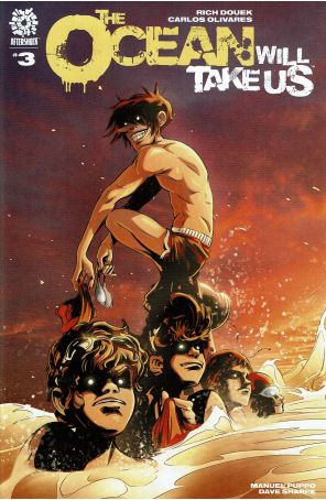 The Ocean Will Take Us 3 published by AfterShock with cover art by Carlos Olivares