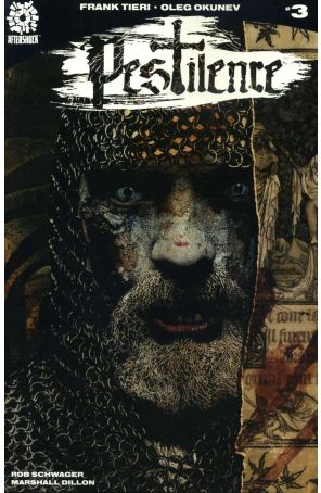 Pestilence 3 published by AfterShock with cover art by Tim Bradstreet