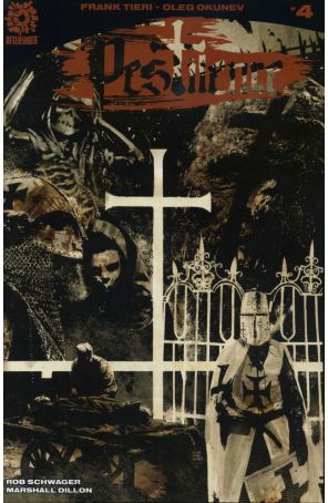 Pestilence 4 published by AfterShock with cover art by Tim Bradstreet
