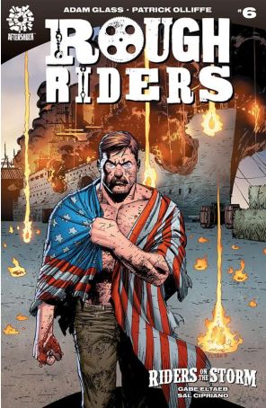 Rough Riders: Riders on the Storm 6 published by AfterShock with cover art by Pat Olliffe