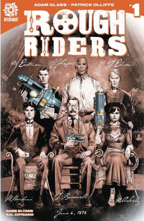 Rough Riders 1 (2nd) published by AfterShock with cover art by Pat Oliffe