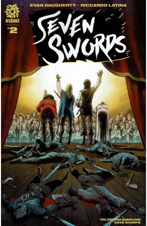 Seven Swords 2 published by AfterShock with cover art by Andy Clarke