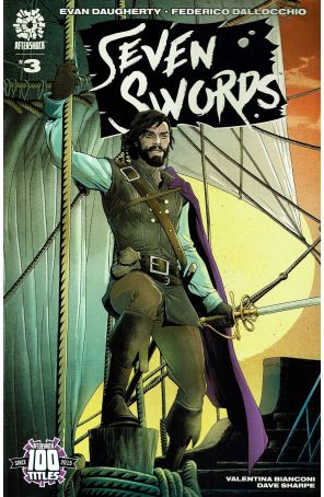 Seven Swords 3 published by AfterShock with cover art by Andy Clarke