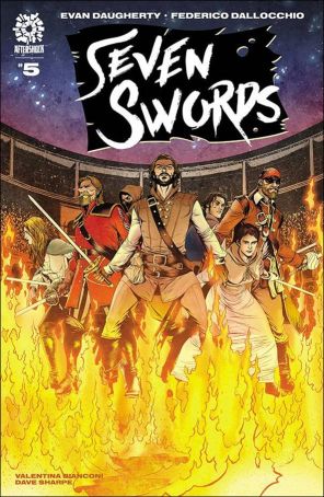 Seven Swords 5 published by AfterShock with cover art by Andy Clarke