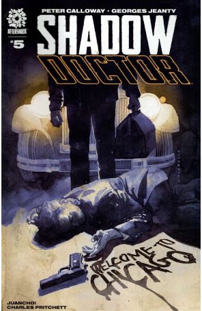 Shadow Doctor 5 published by AfterShock with cover art by Mark Chiarello