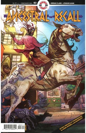 Ancestral Recall 3A published by Ahoy with cover art by Atagun Ilhan